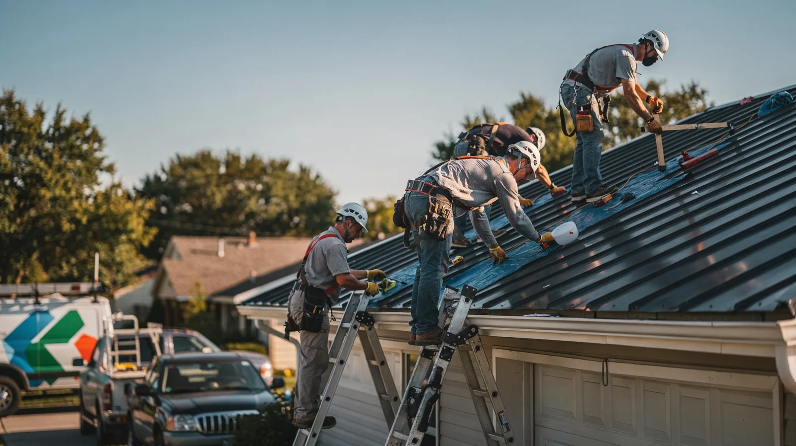 Metal Roof Installation in Stone Park, IL near me